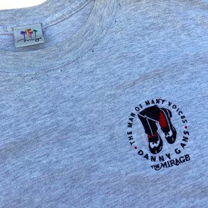 Vintage Danny Gans Mirage Las Vegas Logo Tee Men's Size XL